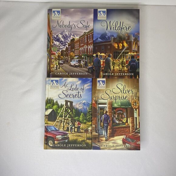 4 Guideposts Mysteries Of Silver Peak Hardcover Books Carole Jefferson 2 3 4 5 - Picture 7 of 7